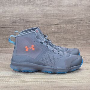 Under Armour SpeedFit Hike Women's Size 8 Gray Mid Hiking Boots (1257706-040)